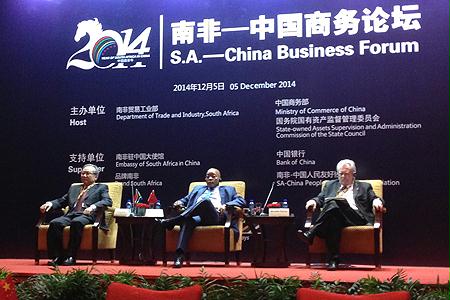 黄淑和出席“南非—中国商务论坛”
