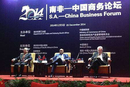 黄淑和出席“南非—中国商务论坛”