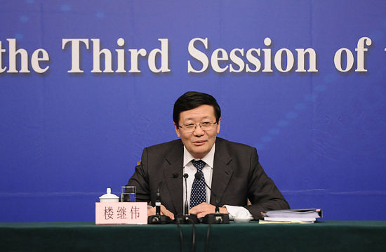 财政部部长楼继伟 财政部部长楼继伟