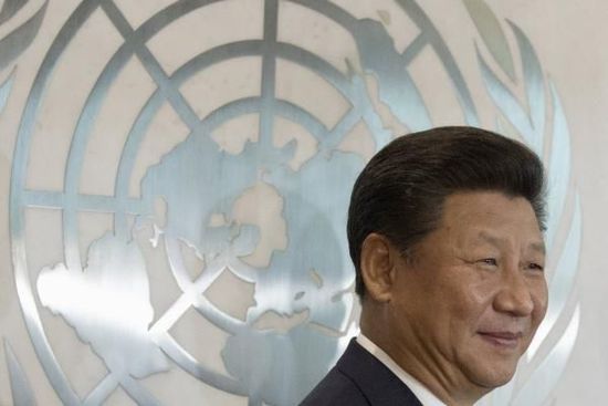 9月26日，国家主席习近平在纽约联合国总部出席联合国发展峰会并发表题为《谋共同永续发展
