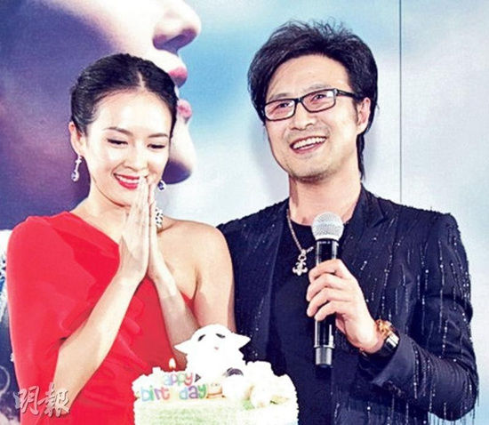 章子怡与汪峰被曝5月注册结婚生下孩子后补办婚宴