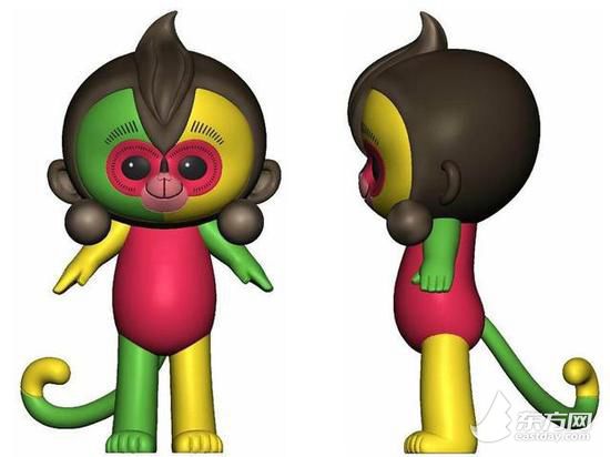猴年春晚吉祥物出现3D版被指