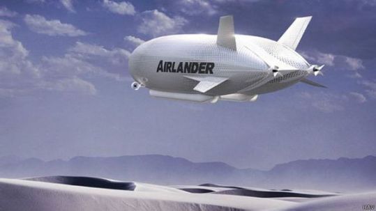 结合飞艇和飞机特性的全球最大飞行器Airlander