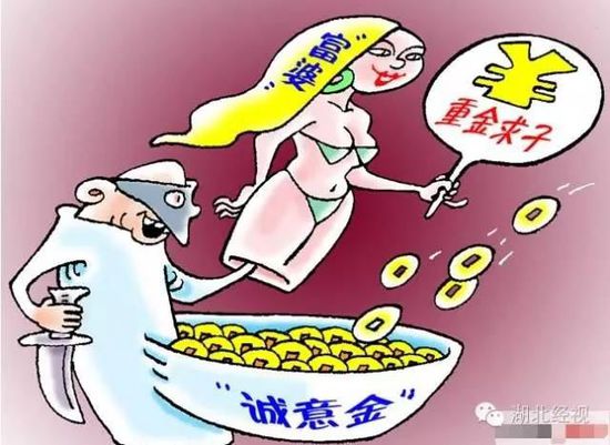 电线杆上