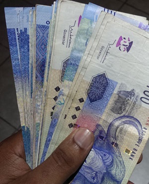 Cash. (Duncan Alfreds, News24)