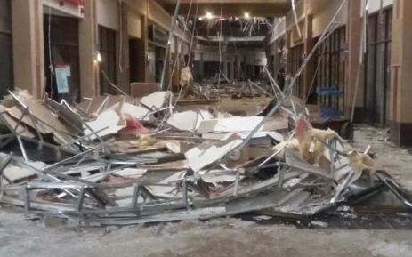 Several people have been injured after a roof collapse at the Phumulani Mall in Tembisa. Picture: ER24