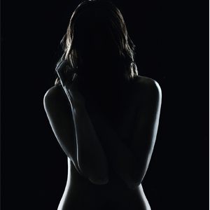 Silhouette of a woman