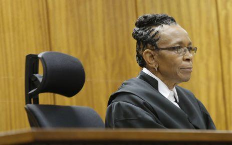 South African judge Thokozile Masipa sits in the High Court in Pretoria on 9 December, 2014, during the appeal hearing against the five-year jail sentence she handed down to South African Paralympic athlete Oscar Pistorius for the shooting of Reeva Steenkamp. Picture: Pool.