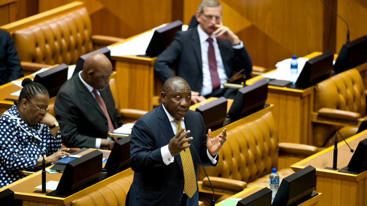 Deputy President Cyril Ramaphosa. (David Harrison, M&G)