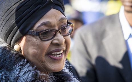 Winnie Madikizela-Mandela at her home in Soweto. Picture: Thomas Holder/EWN