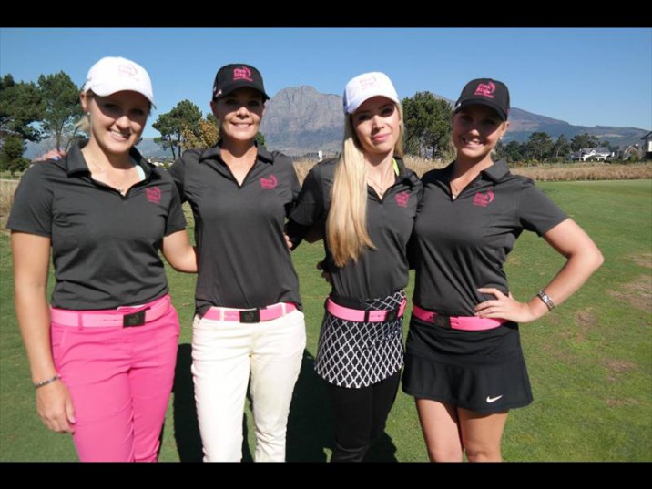 Team members of pro golfers.