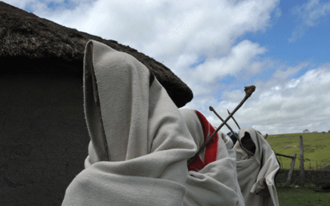 FILE: Young boys attending a traditional initiation school in Libode in the Eastern Cape Province. Picture: AFP