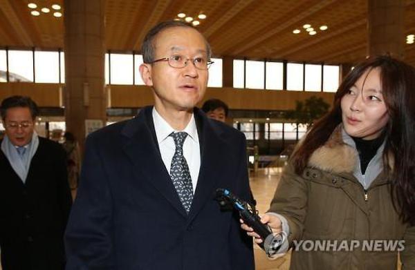 资料图片：韩国外交部第一次官林圣男。（图片来源：韩联社）
