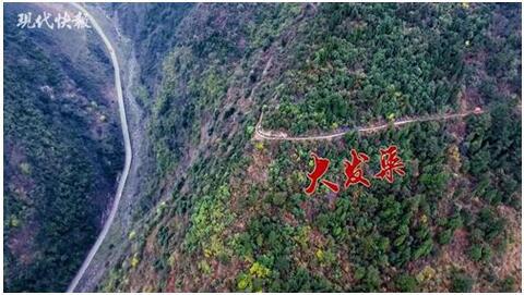 ▲现代快报制作的《大发渠》视频截图