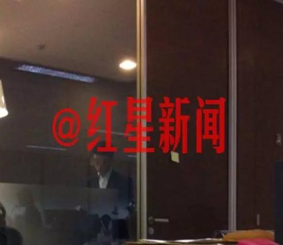 事发当时的会议室