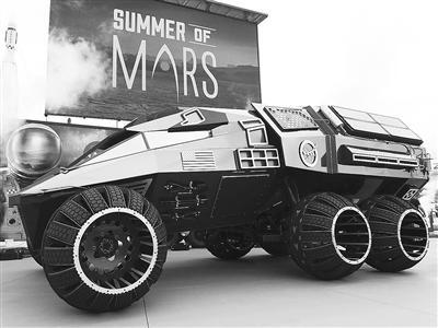 图为NASA新火星车的概念展示图。图片来源 NASA官网