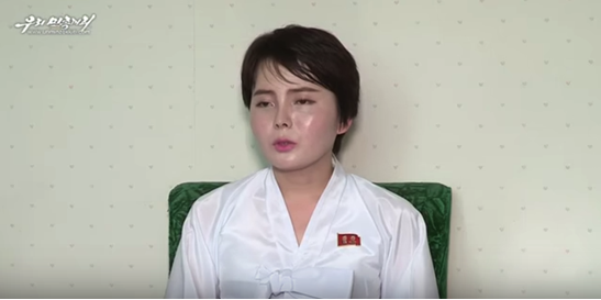 林智贤出现在朝鲜”我们民族之间”网站
