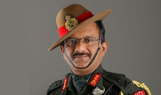 图：印度陆军副总参谋长萨拉斯·钱德