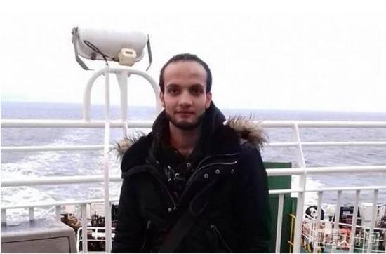 21岁的犯罪嫌疑人Yahyah Farroukh 图据《每日电讯报》