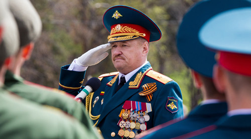 在叙遭袭身亡的俄罗斯将军阿萨波夫（图源：Sputnik）