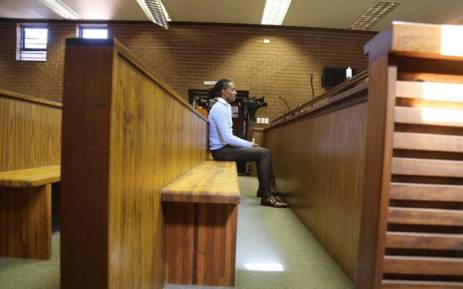 Convicted rapist Sipho' Brickz' Ndlovu seen in the the Roodepoort magistrates court on 17 October 2017. Picture: Christa Eybers/EWN