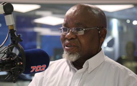 African National Congress (ANC) secretary-general Gwede Mantashe was speaking on Radio 702 on Tuesday morning. Picture: 702