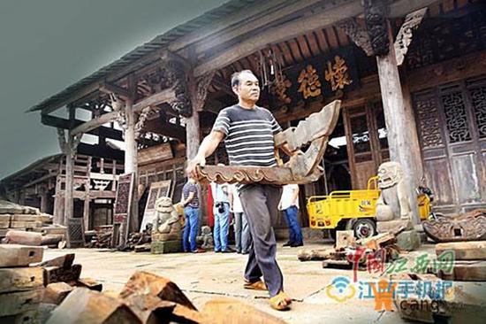 翻修一新的古屋已经被人订购。中国江西网 图