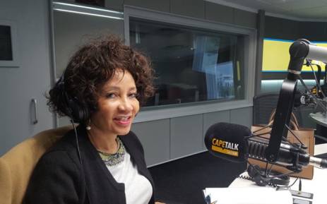 African National Congress presidential hopeful Lindiwe Sisulu during an interview with 702's Eusebius McKaiser on 26 October 2017. Picture: Cape Talk