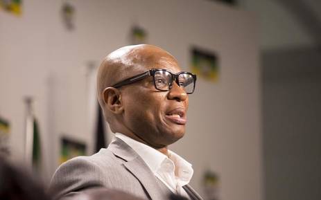 FILE: ANC spokesperson Zizi Kodwa addresses the media at Luthuli House in Johannesburg following the ANC NWC meeting after President Jacob Zuma's Cabinet reshuffle. Picture: EWN.