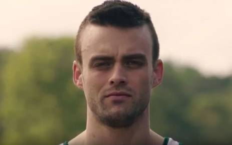 Andreas Damm plays Oscar Pistorius in the movie 'Oscar Pistorius: Blade Runner Killer'. Picture: YouTube screengrab.
