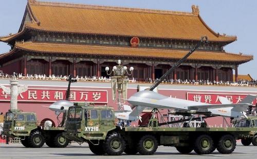  2015年中国抗战胜利日阅兵中的无人机方队