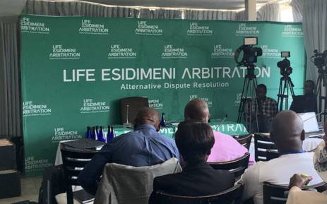 FILE: The Life Esidimeni arbitration hearing sitting in Parktown, Johannesburg. Picture: Masego Rahlaga/EWN.
