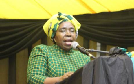 FILE: ANC presidential hopeful Nkosazana Dlamini Zuma. Picture: Twitter/@DlaminiZuma.
