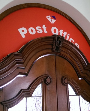 Post Office in Parliament. (Duncan Alfreds, News24)