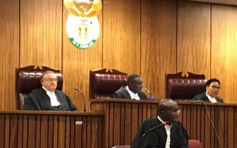 Judge President Dustan Mlambo delivering judgment in the Pretoria High Court on President Jacob Zuma’s application to set aside the Public Protector’s remedial action that the chief justice appoints a judge to preside over a state capture commission of inquiry. Picture: Barry Bateman/EWN
