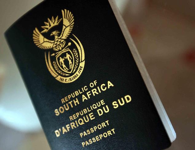 Republic of South Africa's Passport. File photo.