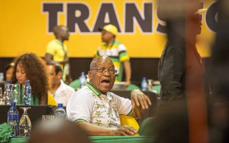 Jacob Zuma ahead of the announcement of the ANC's new top 6 on 18 December 2017. Picture: Thomas Holder/EWN 