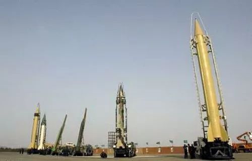 ▲伊朗国产导弹