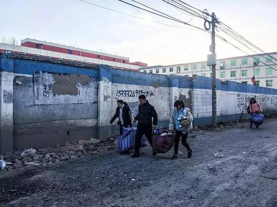 近一个月北京市持续的清理整治之下，出现的“空村”分散于全市各处。摄影/车怡岑（腾讯新闻谷雨实验室）