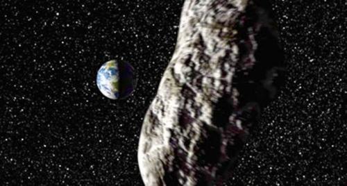 与地球“擦肩而过”的小行星2018 CB。（图片来源：NASA）