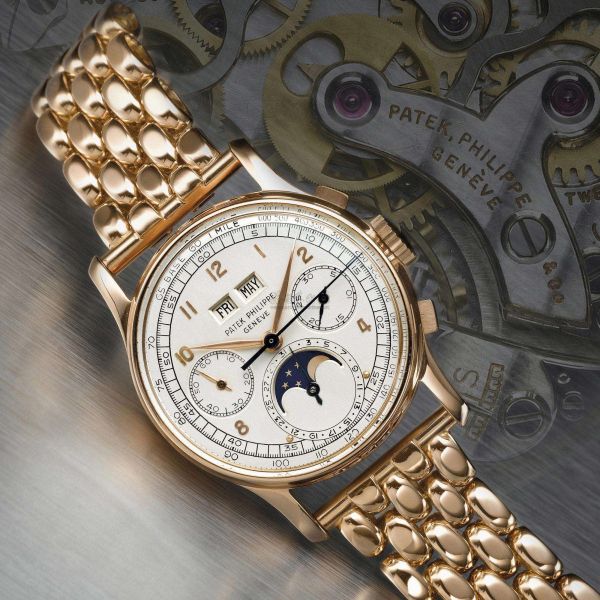 资料图片：百达翡丽1518豪华手表。（图片来源于网络）