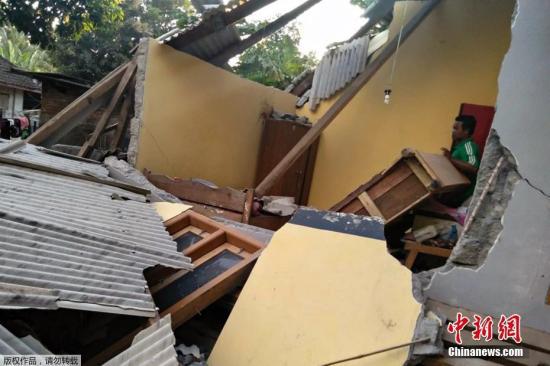 当地时间7月29日晨，印尼龙目岛发生里氏6.4级地震。