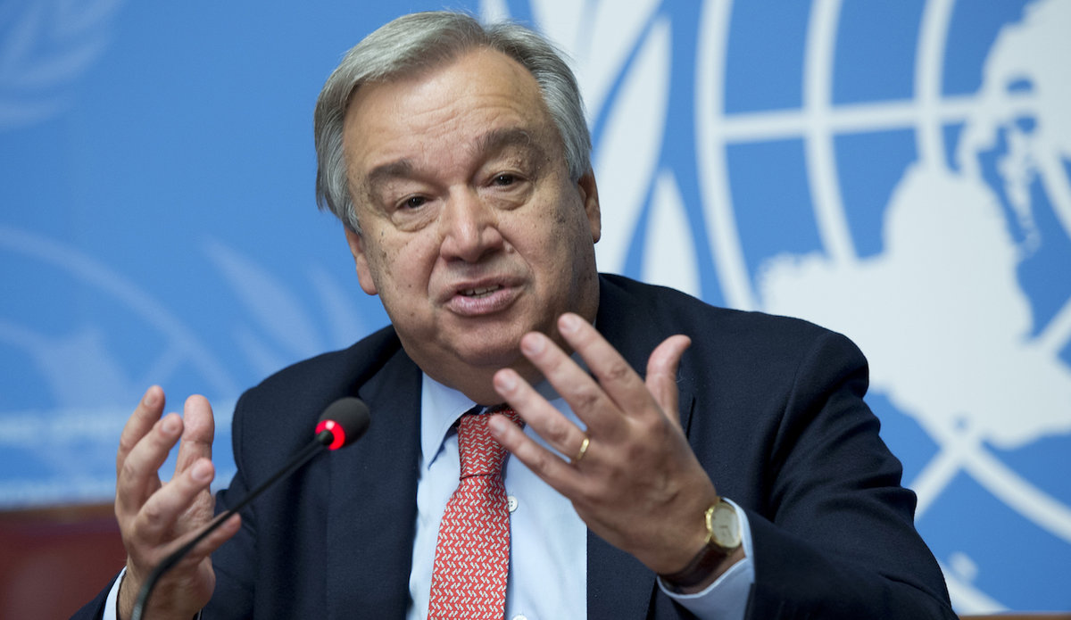 UN Secretary-General's remarks on the appointment of António ...