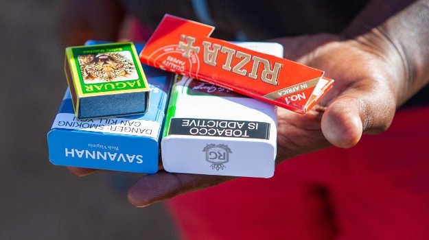 Cigarettes for sale in Johannesburg in May during 