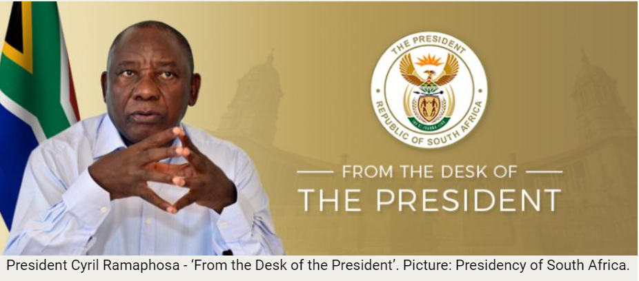 南非总统强调媒体的重要性！尤其在Covid-19大流行期间