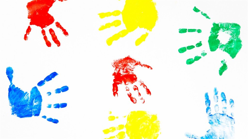 Child handprints