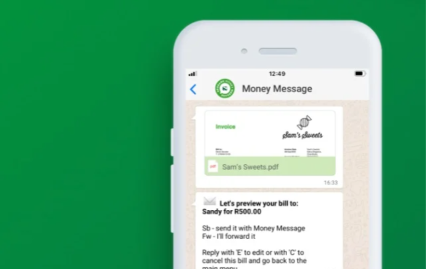 南非莱利银行的新货币服务允许客户通过WhatsApp支付
