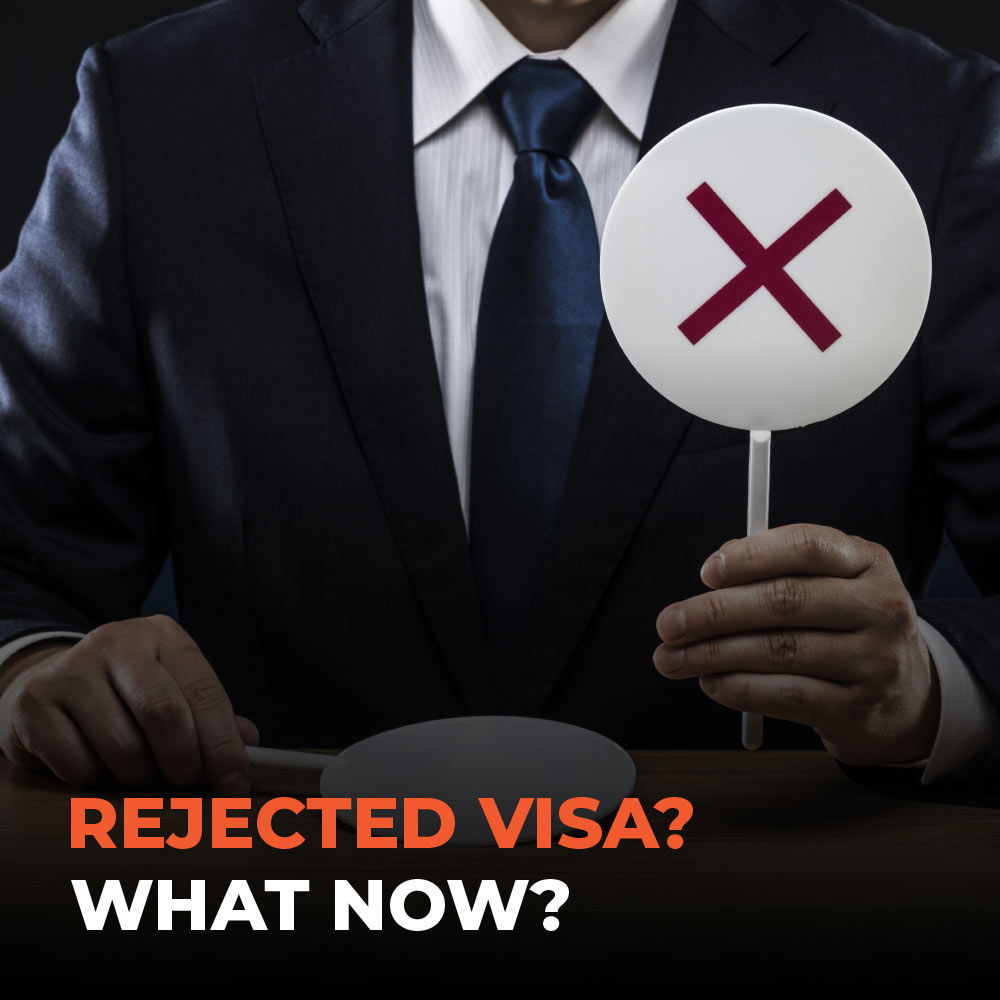 签证被拒？现在怎么办？