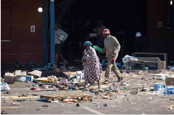 南非内阁安全部门提供了去年7月骚乱的最新消息