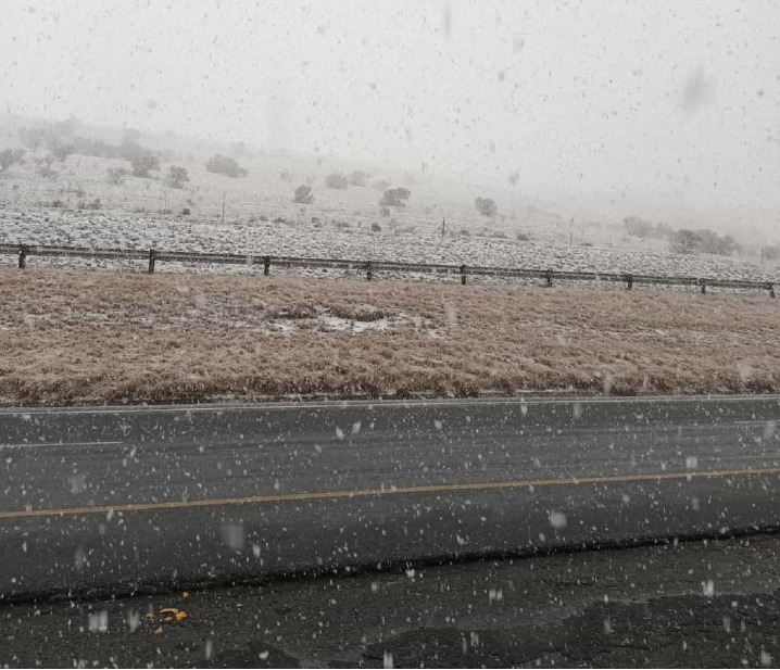 夸祖鲁-纳塔尔省部分地区迎来小雪天气